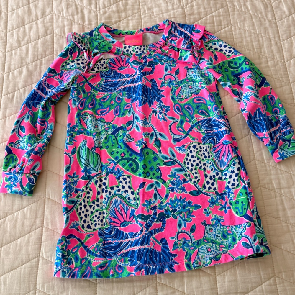 Lilly Pulitzer girls dress - toddler size XS - 2T/3T